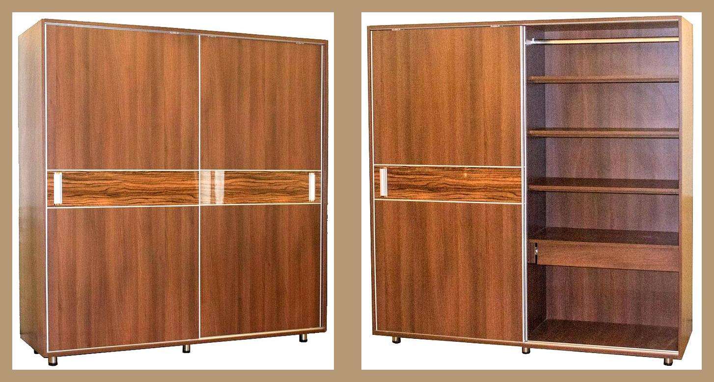 Affordable sliding wardrobe in engineered wood with a combination of glossy and matte finishes, soft-closing mechanism, and internal shelving – Designed, manufactured, and installed by our expert interior and furniture team at a residence in Erode by turnkey interior and furniture contractors.