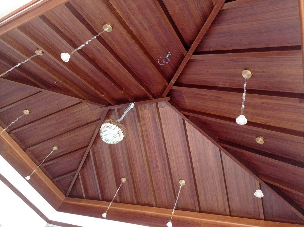 Wooden ceilings, panelings